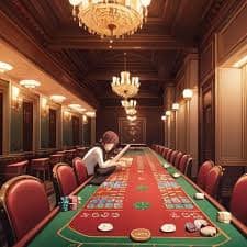 Filipino player accessing 6 win Casino live baccarat table on a smartphone